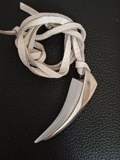 Breil Claw Pendant - Stainless Steel and Stone - approx. 5cm long