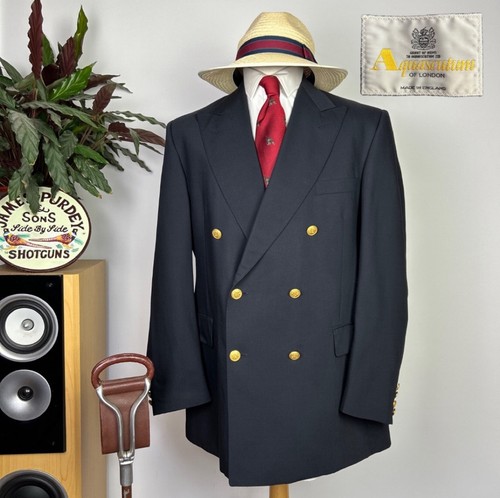 Aquascutum navy gold - aquascutum,