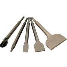 5 SDS+ CHISELS INC 80MM EXTRA