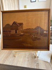 Vintage Italian Inlaid Wood