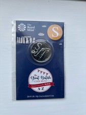 2019 Alphabet 10p Coin Letter