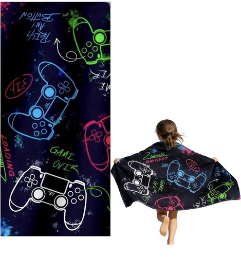 Game theme kids beach - theme, towel