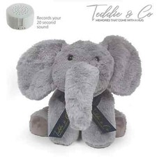 Heart Beat Elephant Teddy Bear