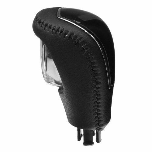 Black leather automatic gear - black,