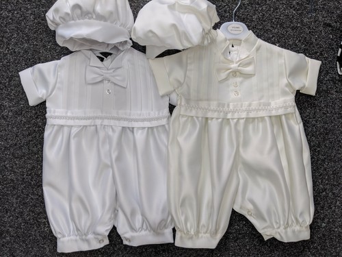 New boys christening - , romper