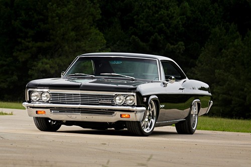 1966 chevrolet impala black - 1966, |