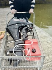 INFLATABLE TYPHOON 360 ALU TENDER with New 9.9HP Mercury Outboard Included.