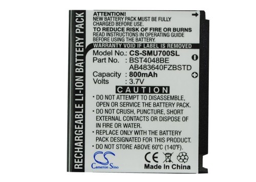 Battery 800mah type - battery,