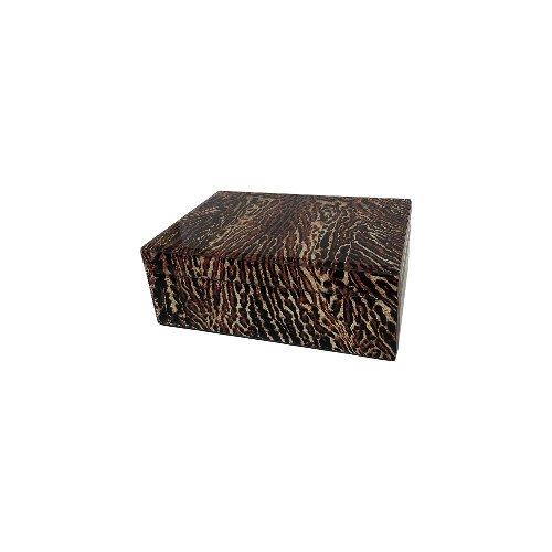 Jewellery box large leopard - jewellery,