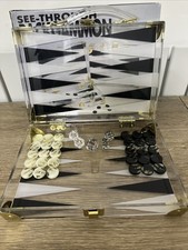 See Through Backgammon In