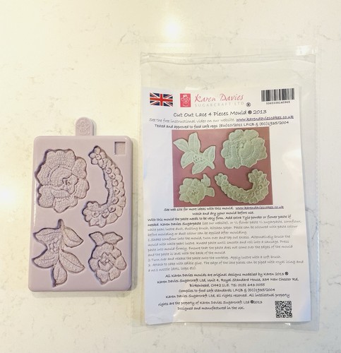 Karen davies sugarpaste - davies, lace