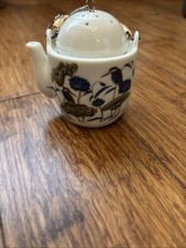 Vintage Miniature Japanese Teapot for Loose Leaf Tea with Lid and Infuser 