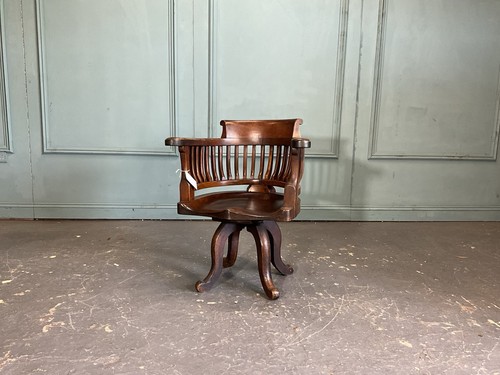 Antique captains chair desk - captains,