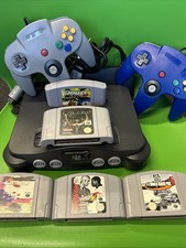 NINTENDO 64 CONSOLE + 5 GAMES