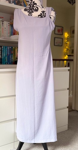 New zara long lilac dress - new,