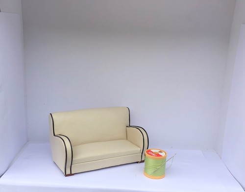 Art deco sofa 12th scale - art,