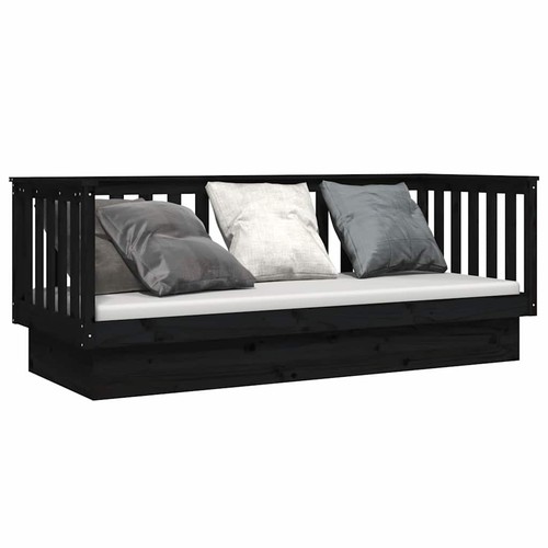 Solid wood pine day bed - bed, wooden