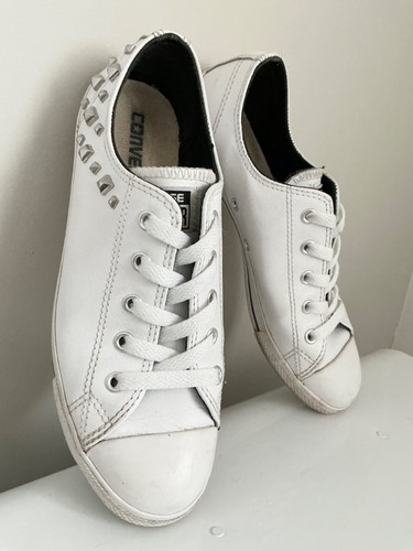 Converse dainty white leather
