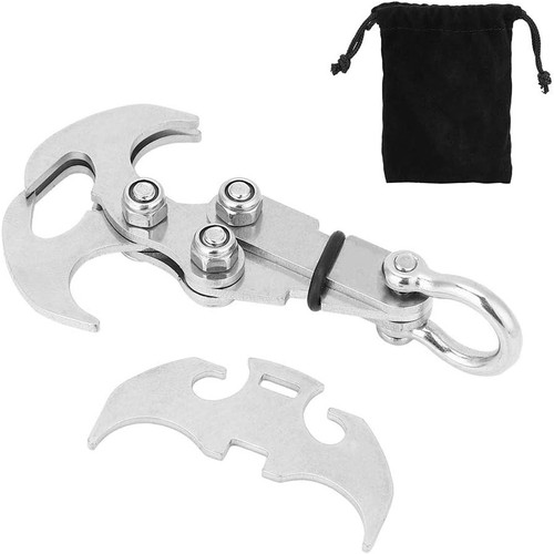 Stainless steel climbing claw - steel,