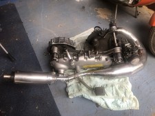 Italian Lambretta 125 Engine With Imola 186 Kit 30mm Dellorto Carb JL3 exhaust
