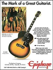 Brother Cane Roman Glick Damon Johnson 1993 Epiphone EJ-200 acoustic guitar ad