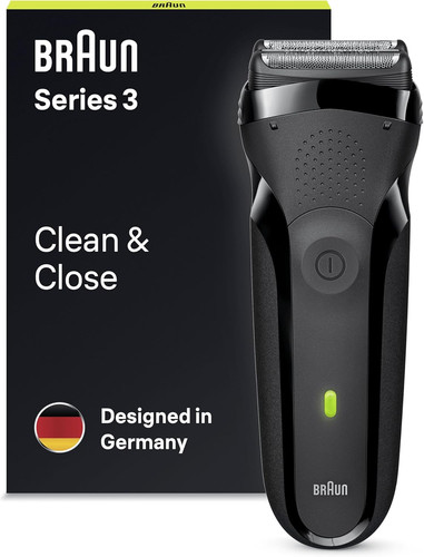 Braun series 300s black - series, 3