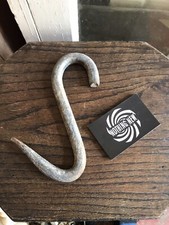Early 20th Century Antique S Shaped Butchers Shop Meat Hook
