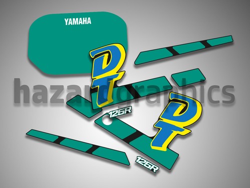 Yamaha dtr dt125r graphics - dt,