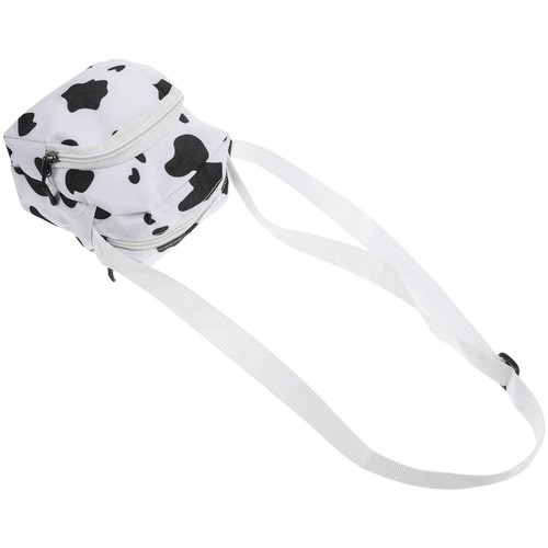 Cow print crossbody bag - print,