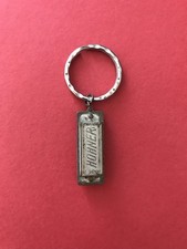 Vintage Metal Hohner Mini Mouth Organ Harmonica Keyring Keychain / Untested