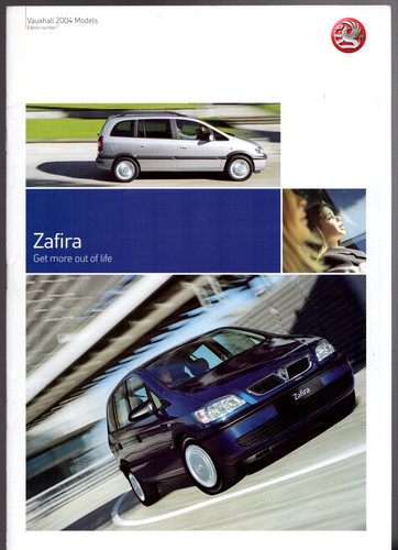 Vauxhall zafira 2003 2004 - zafira, uk