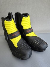 Racing Gear Motorbike Riding Short Boots Waterproof Size 9 UK