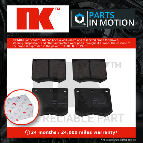 Brake pads set front - pads,