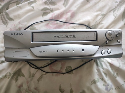 Alba vhs video player working - vhs,