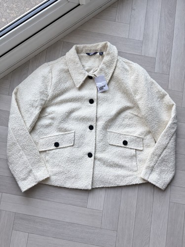 Lands end cream bouclé - end,