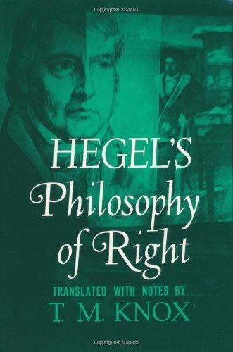 Hegel philosophy right - hegel's,
