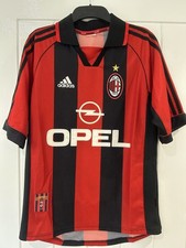 Ac Milan 98/00 Home Shirt Size M Maldini Excellent Used Condition