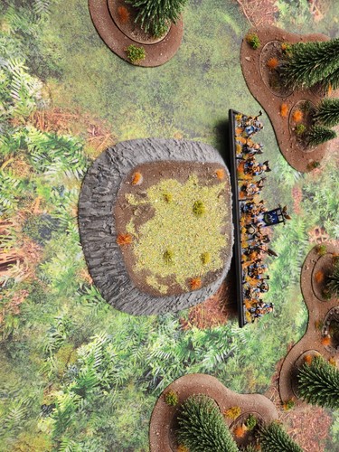 Small hill wargaming terrain - hill,