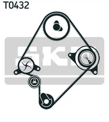 Timing belt kit fits mazda - fits:,