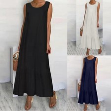 Plus Size Women Cotton Linen