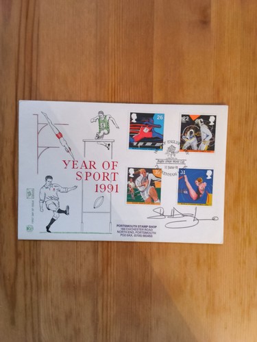 First day cover signed - first,