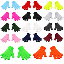 ADULTS Fingerless Gloves Men's