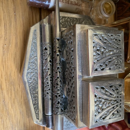Solid silver inkwell china - solid,