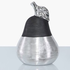 Large Black & Silver Textured