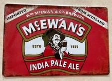 MCEWAN'S INDIA PALE ALE METAL