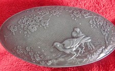 antique antimony Japanese box