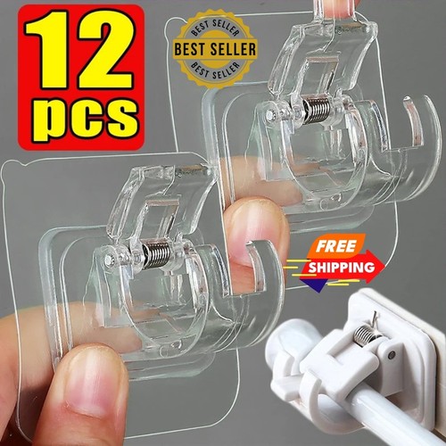 Self adhesive curtain rod - curtain,