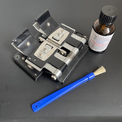 Vintage cine film - film, splicer