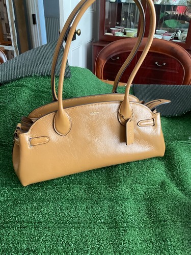 Coach leather grab bag - coach,