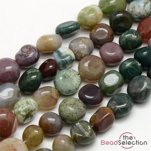 Indian agate gemstone - gemstone, tumbled